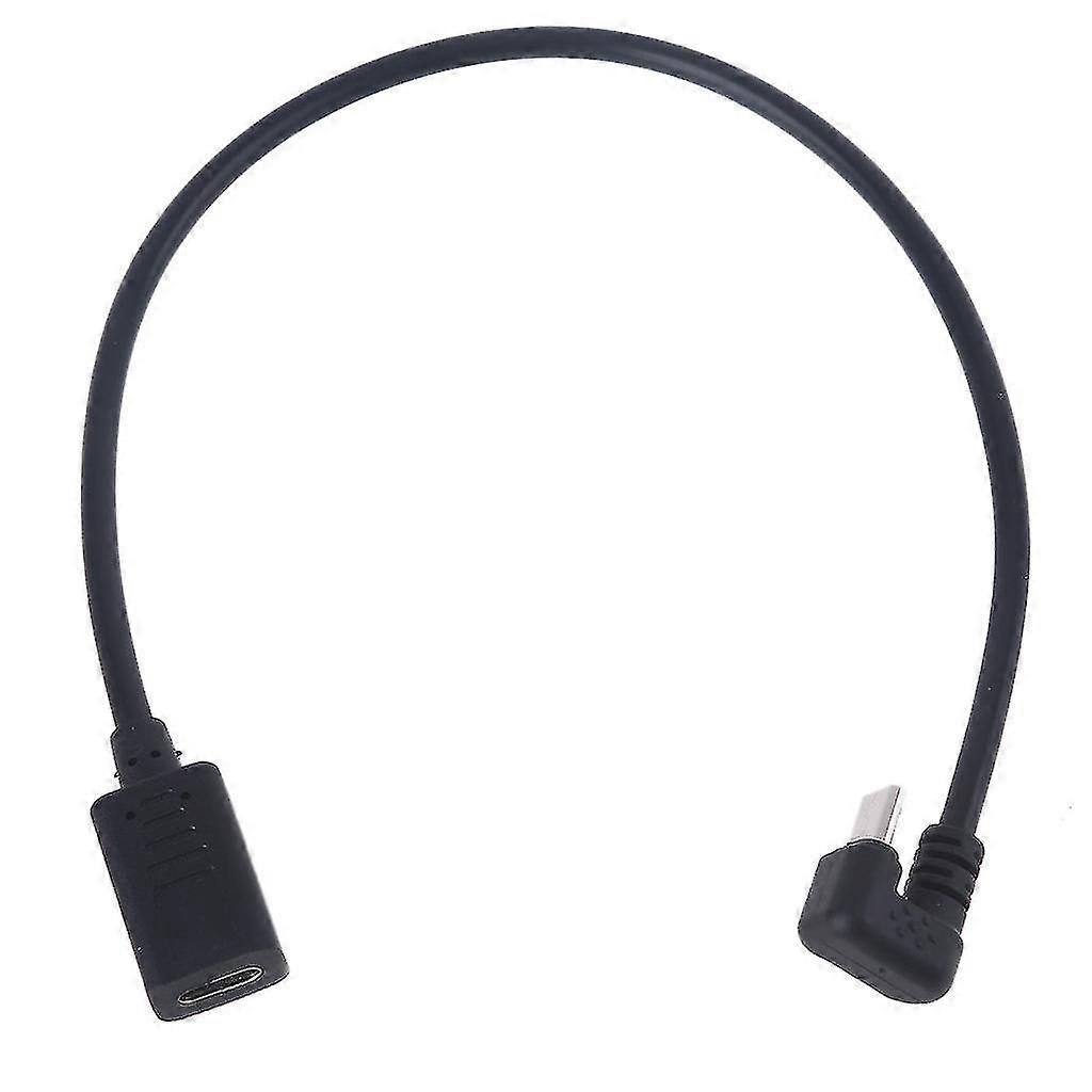 0.for 3m Type C Female To Micro Usb Male 180 Degree Angle U-shaped Convert Connector Support Charge & Sync For Mobile Ph