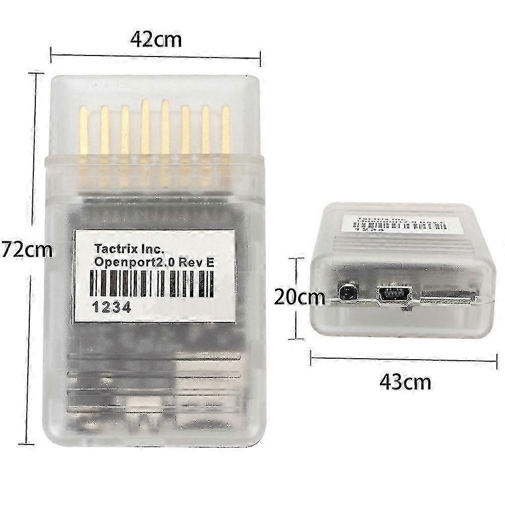 Full Chip Openport 2.0 ECU FLASH Open Port 2 0 Auto Chip Tuning OBD2 Car Diagnostic Tool for J2534 Scanner 25-26s