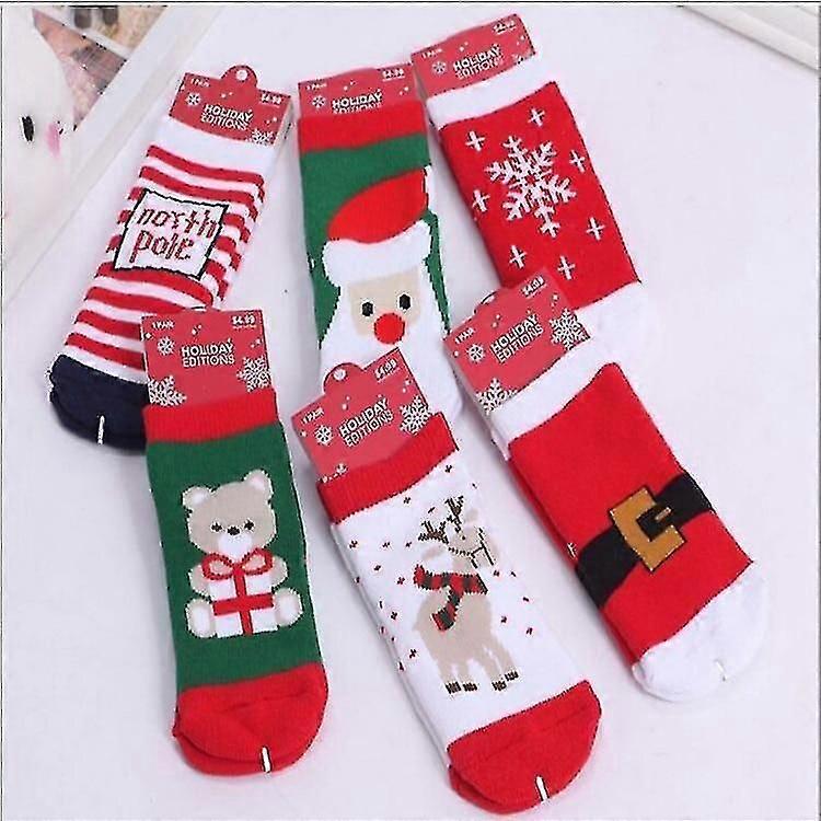 القطن الجوارب عيد الميلاد