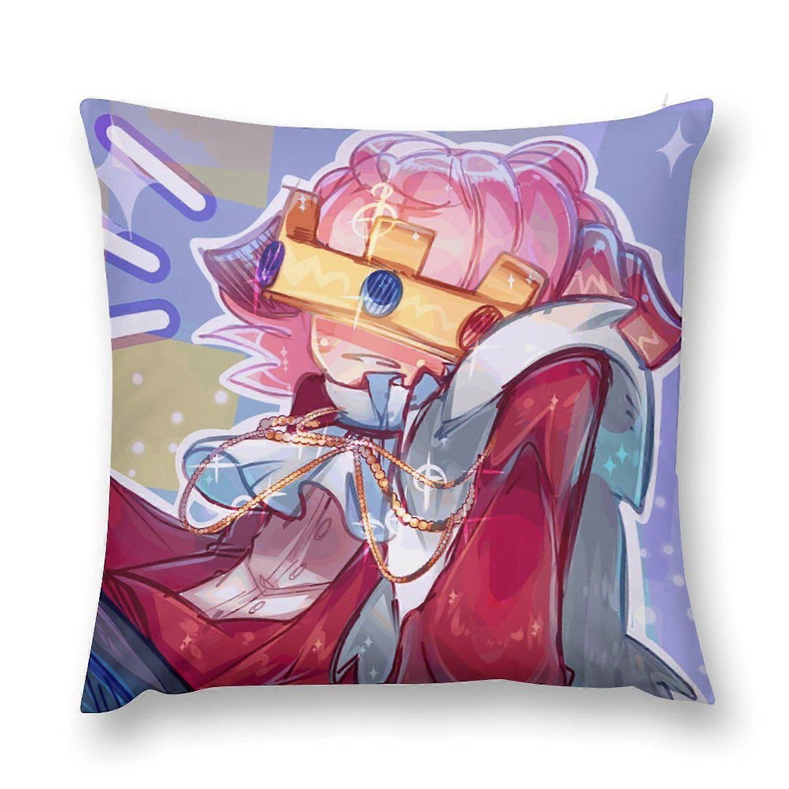 i199 Technoblade Capa de Almofada de Pelúcia Multisize Ultra-confortável Almofada Anti-incrustante Capas Protetoras FFg199