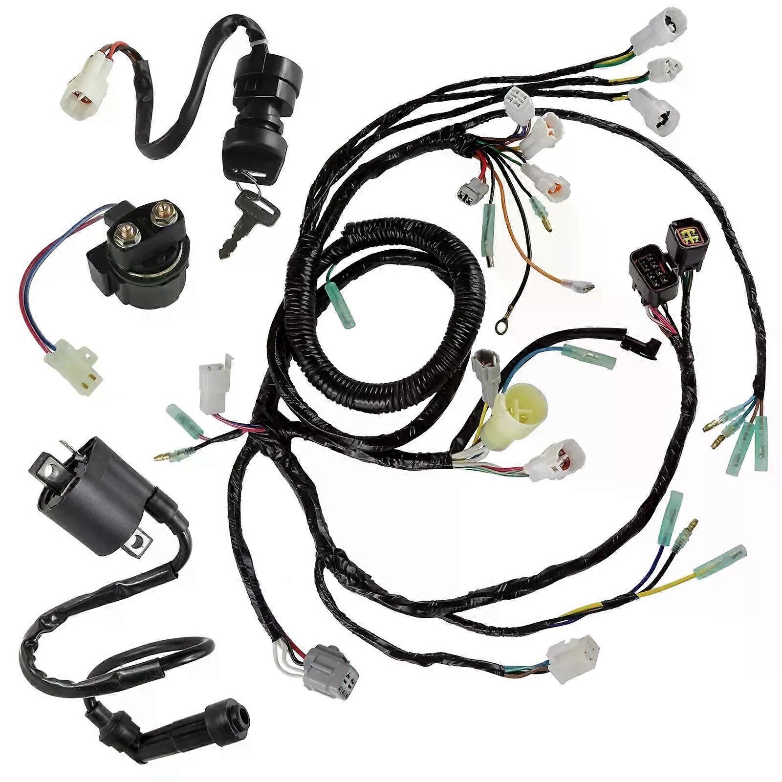 Wire Harness /Starter/ Ignition Key Switch, Coil Yamaha Warrior YFM350 2002-2004 NO.97794