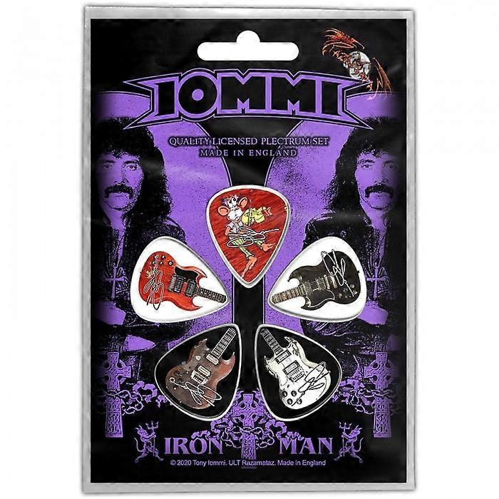 Tony Iommi Iron Man Plectrum (Pack of 5)