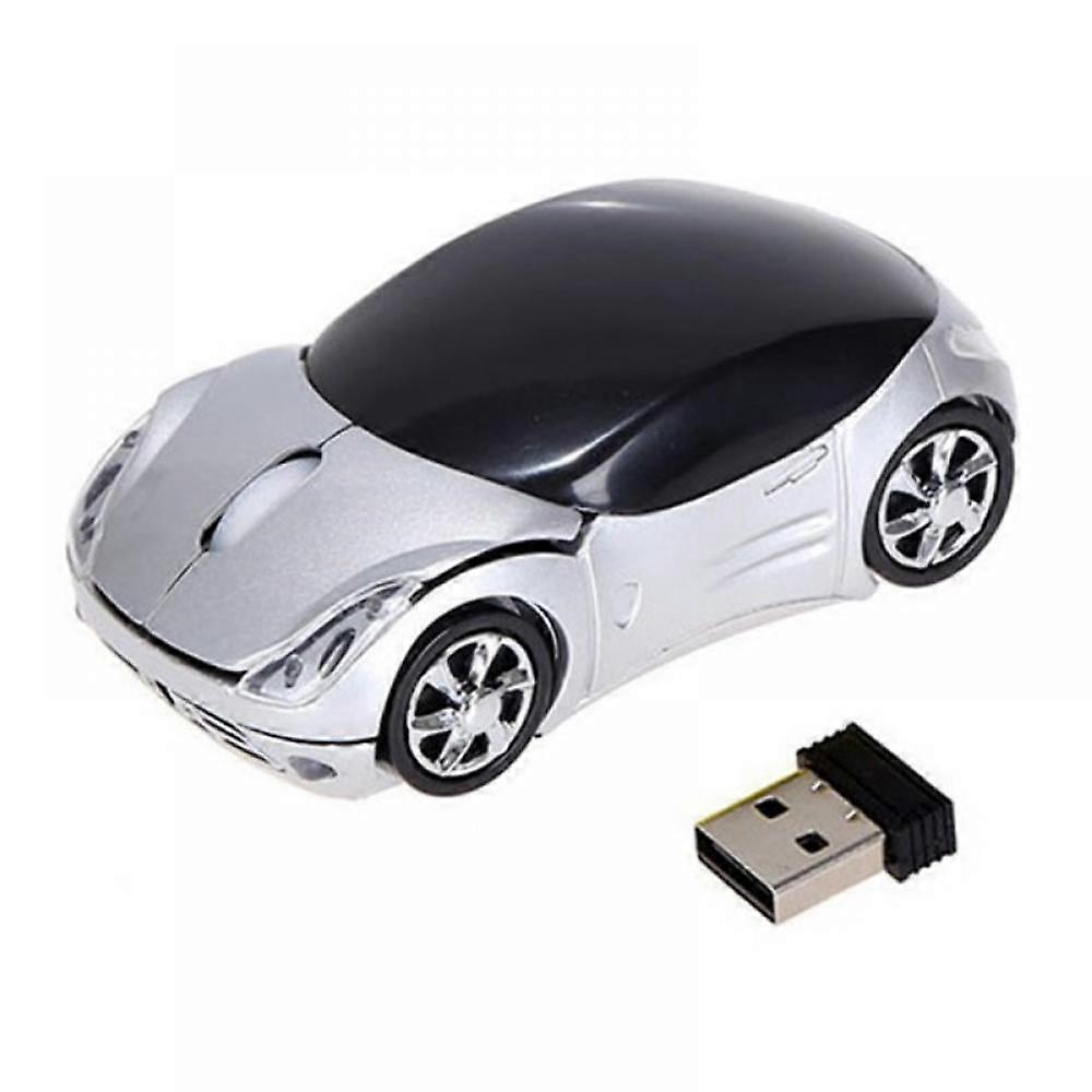 2.4G USB Wireless Car Mouse,Cool Sport Car Optical Cordless Mice with USB Receiver for PC Laptop Computer PC Notebook Mac