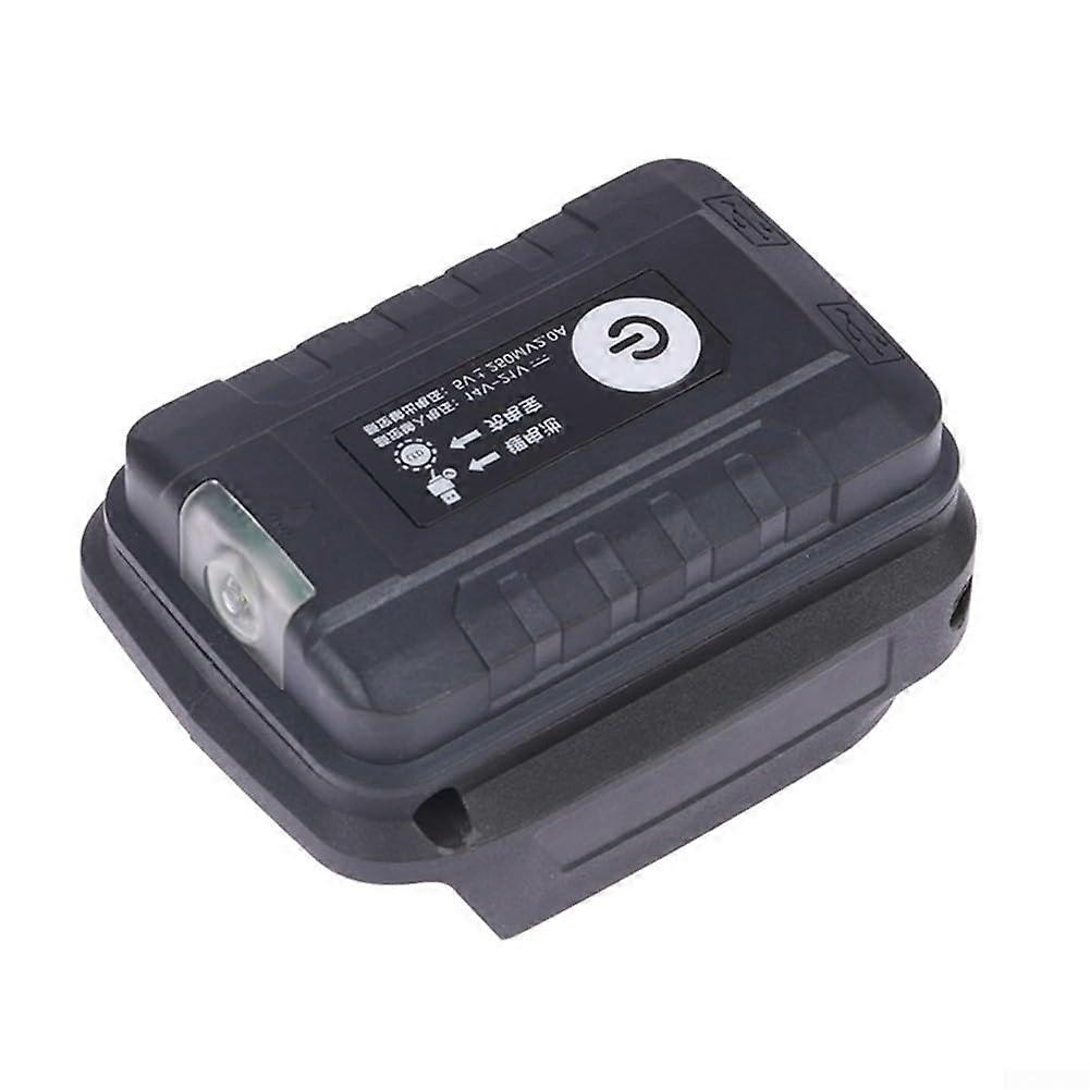 Battery Adapter For Power Tools, Dual USB Battery Adapter, 18V Lithium Battery Compatible