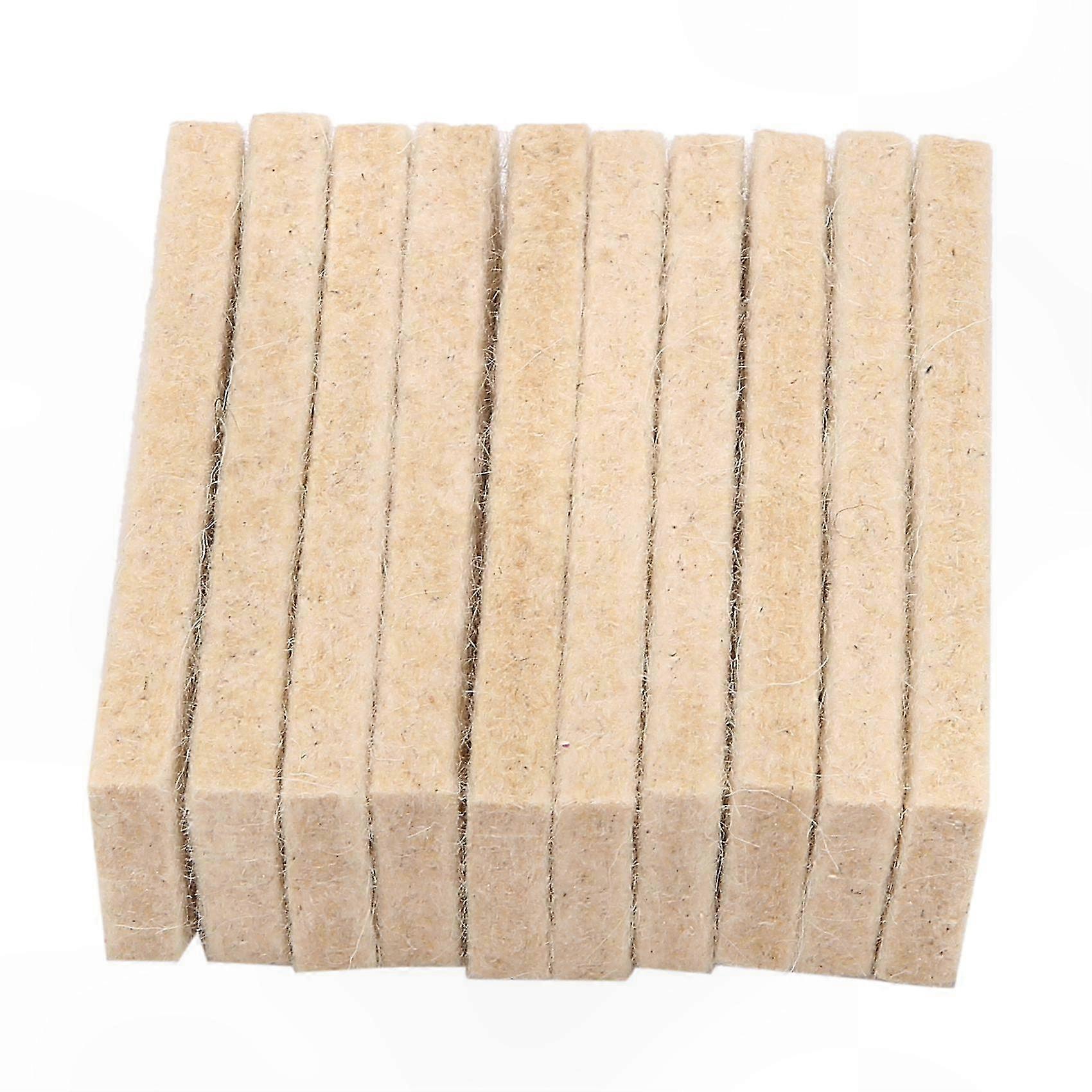 Wool Felt Brake Pads for Exercise Bikes, Replacement Resistance Drag Pads for Spinning Cycles