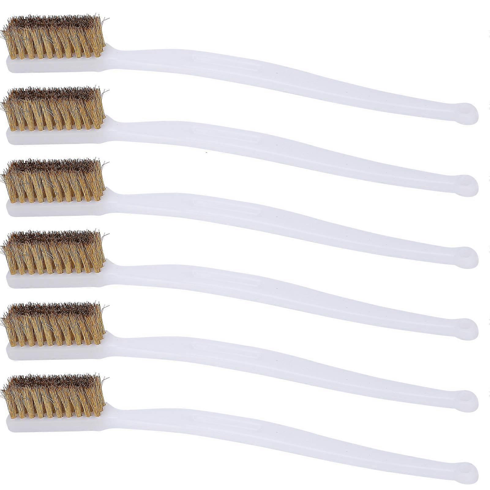 Cleaning Wire Brush 6Piece Set For Printer Rust Removal Tool