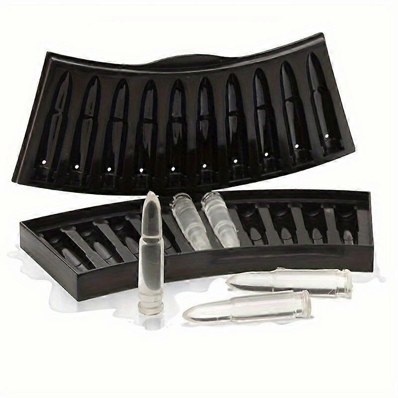 Summer Pool Party Ice Cube Mold Easy Release Buckle Three-dimensional Bullet Ice Tray- Perfect for Making Ice, Ice Boxes, and Decor - Ideal 