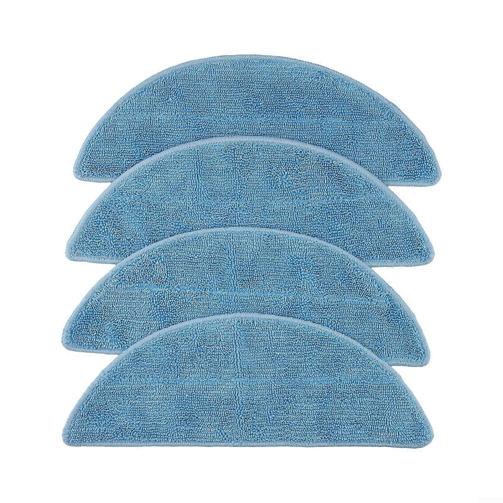 Replacement Mop Cloths for Y1 Pro / Y1 Plus Robot Vacuum, Microfiber Floor Cleaning Pads, 4 Pack