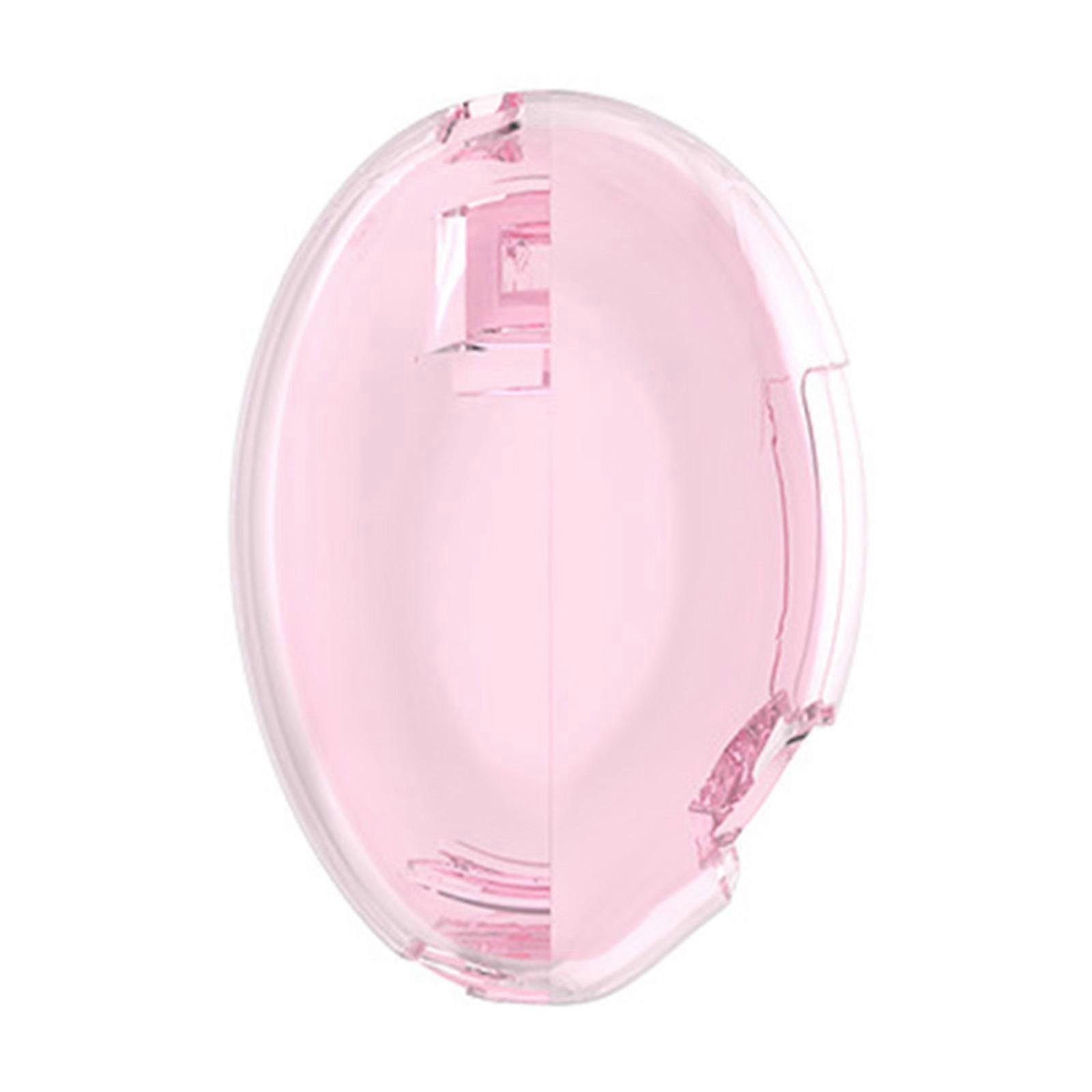 Scratchproof Shell Full Coverage Transparent Sleeve Dustproof PC Protector Case for Electronic Pet Machine  Pink