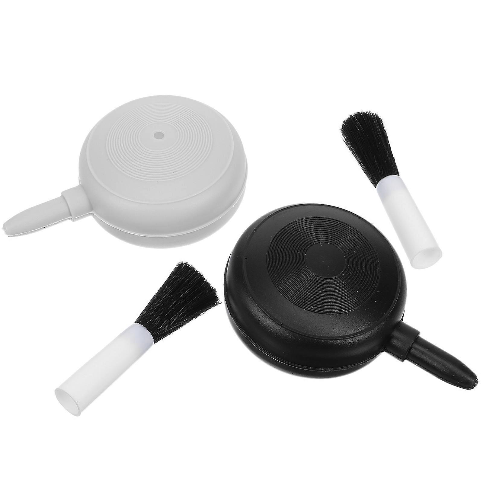 Air Blower and Brush for Home 2Pcs Plastic Dust Blower Cleaning Tool