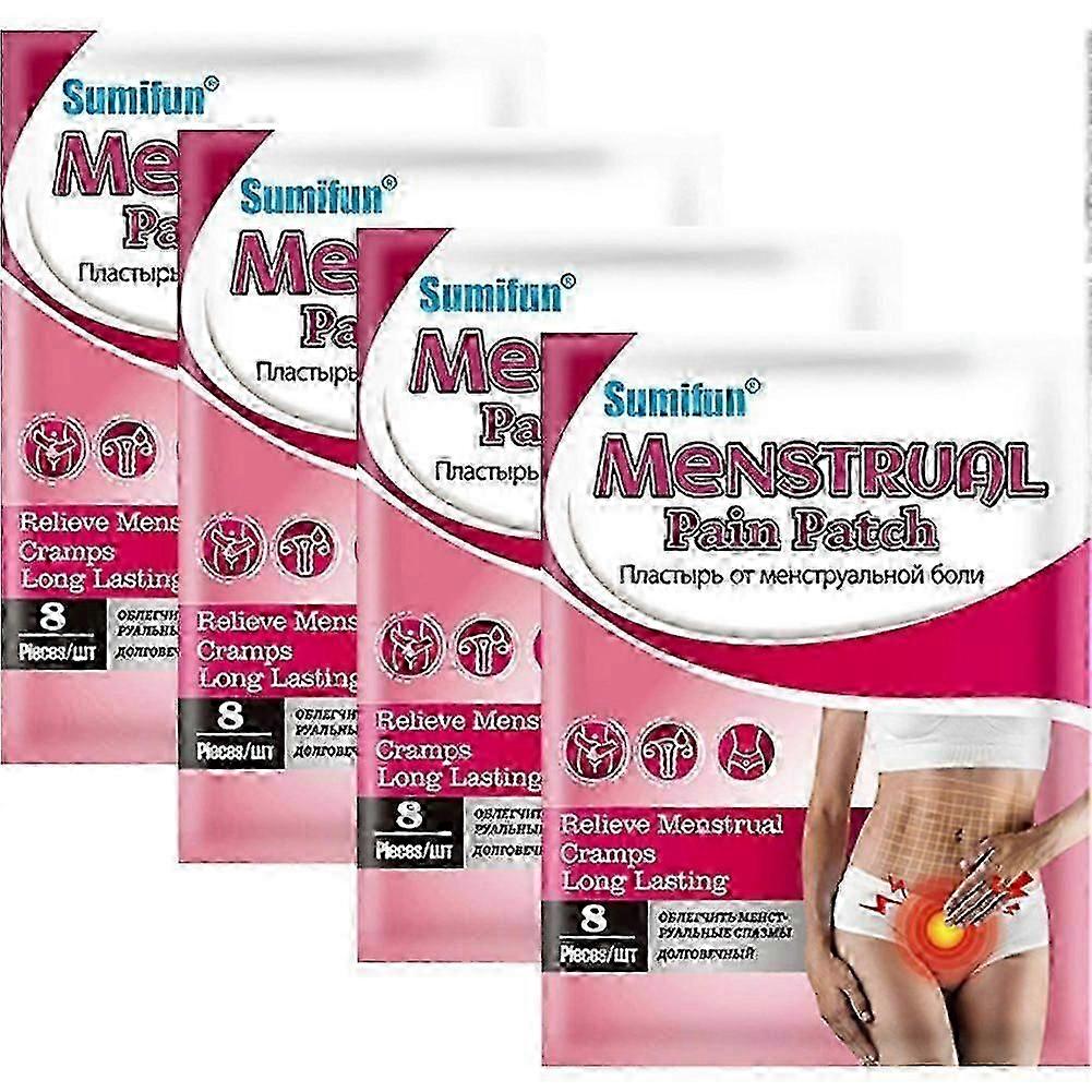 Relieve Menstrual Cramp Abdominal Heating Herbal Patch Warm Palace Patch Heating Uterus Skin External Patch