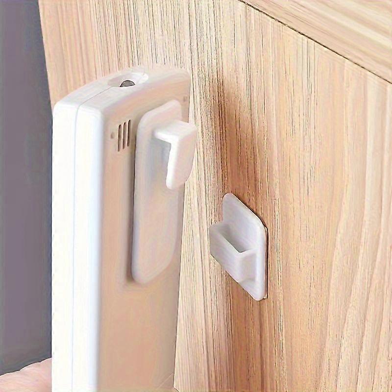 4/6/10pairs Multifunctional Adhesive Hooks, Remote Control Hooks, Nail-free and Traceless Strong Adhesive Hooks, TV Air Conditioner Remote C