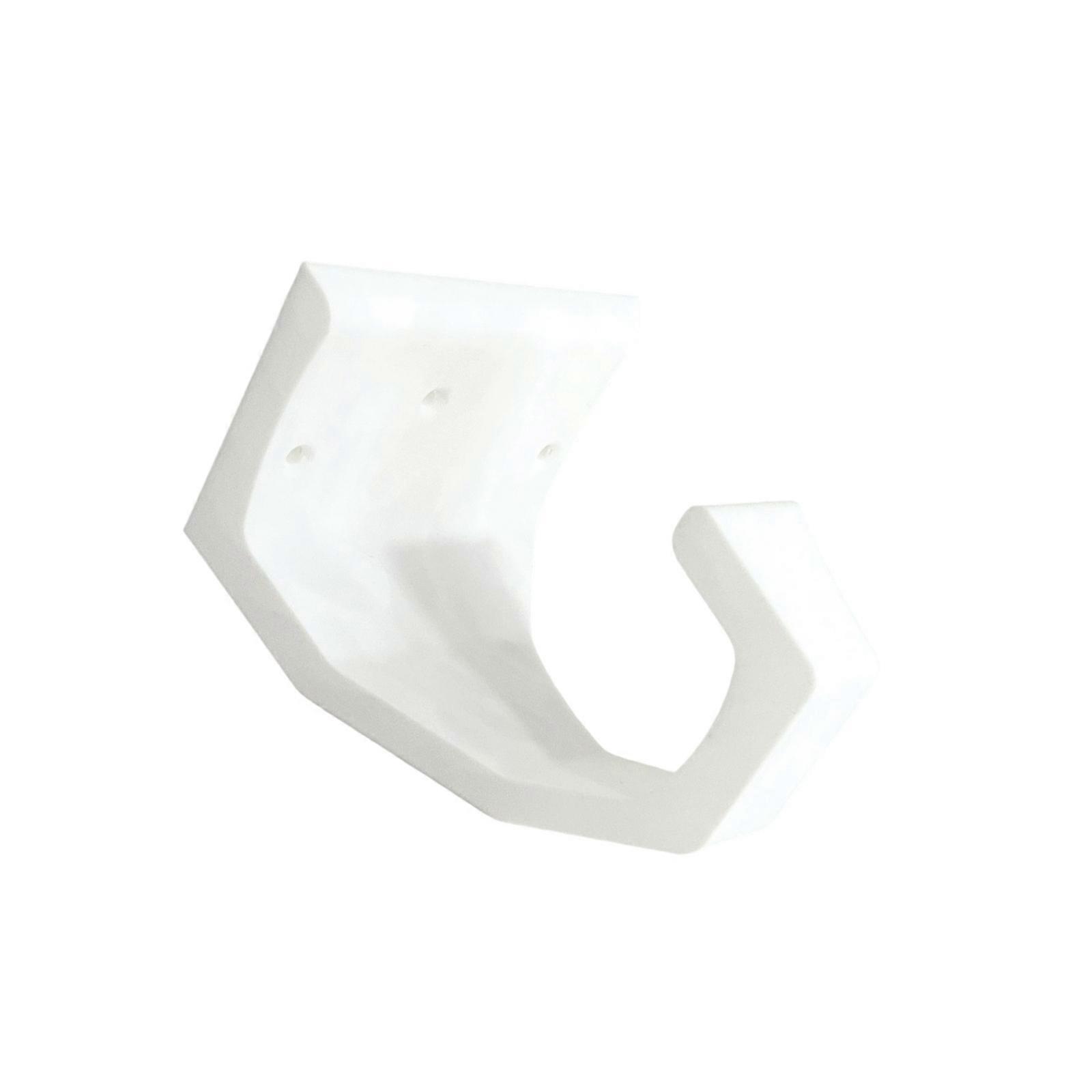 Fast Release Wall Mounted Cycle Rack Permanent Plastic Cycle Owner For Multiple Cycle Varieties Inside Storage  White