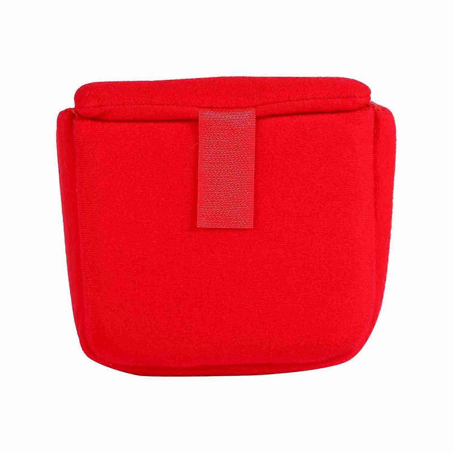 DSLR Insert Camera Case Protective Bag Cover Shockproof Travel Camera Accessory(red)