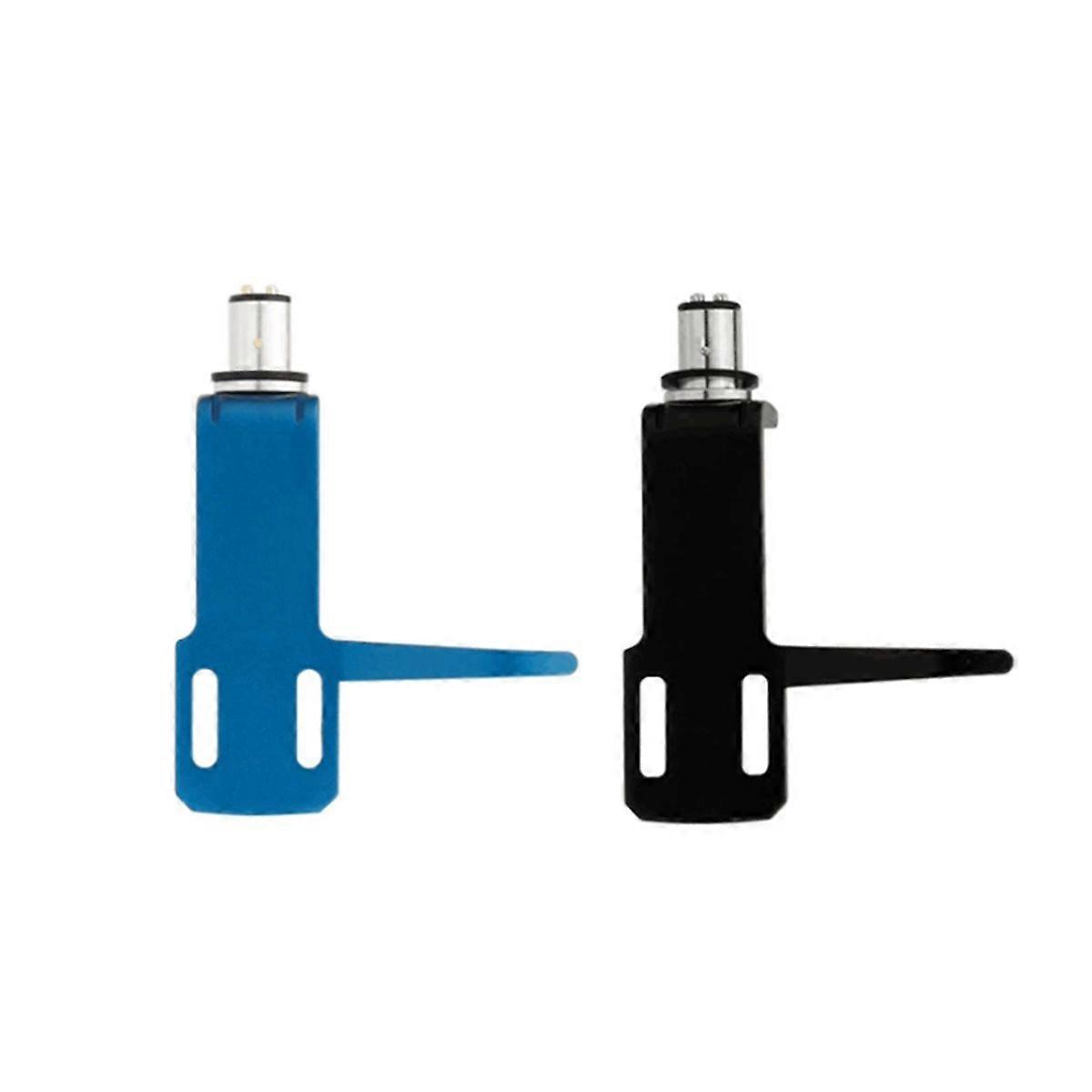 2Pcs Universal Turntable Player Headshell Mount Phonograph Record Player Replacement Headshell with 