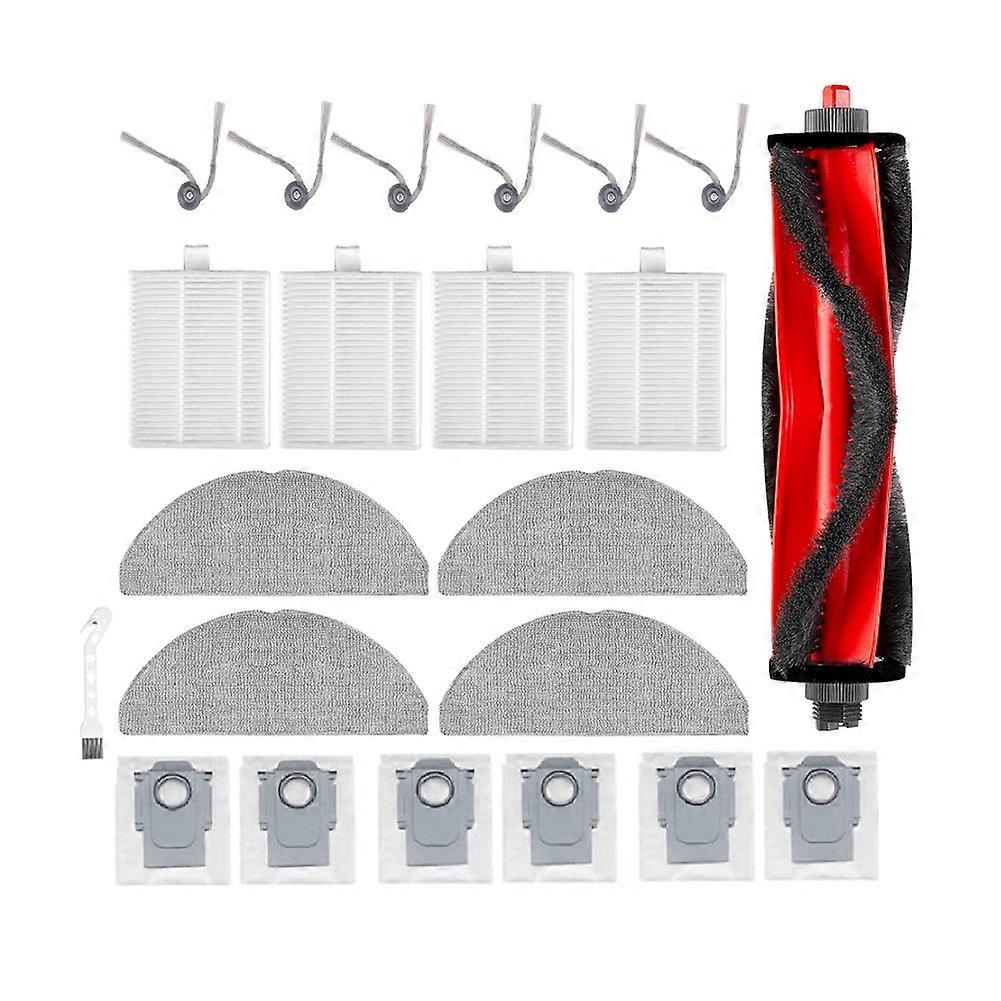 22 Pcs for Roborock Q7 M5 / Q7 M5+ / Q7 L5 / Q7 L5+ Vacuum Robot Main Side Brush Mop Filter Dust Bags