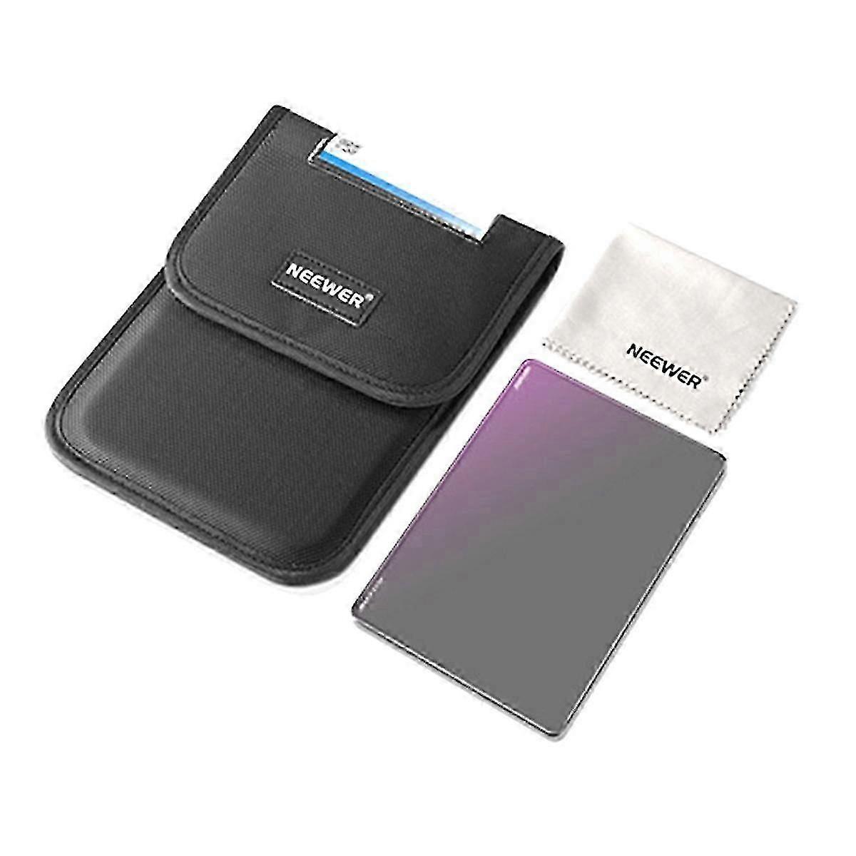 Square ND Filter, 4x5.65In Cinema Neutral Density Filter Compatible with / Matte Box HD Optical Gl