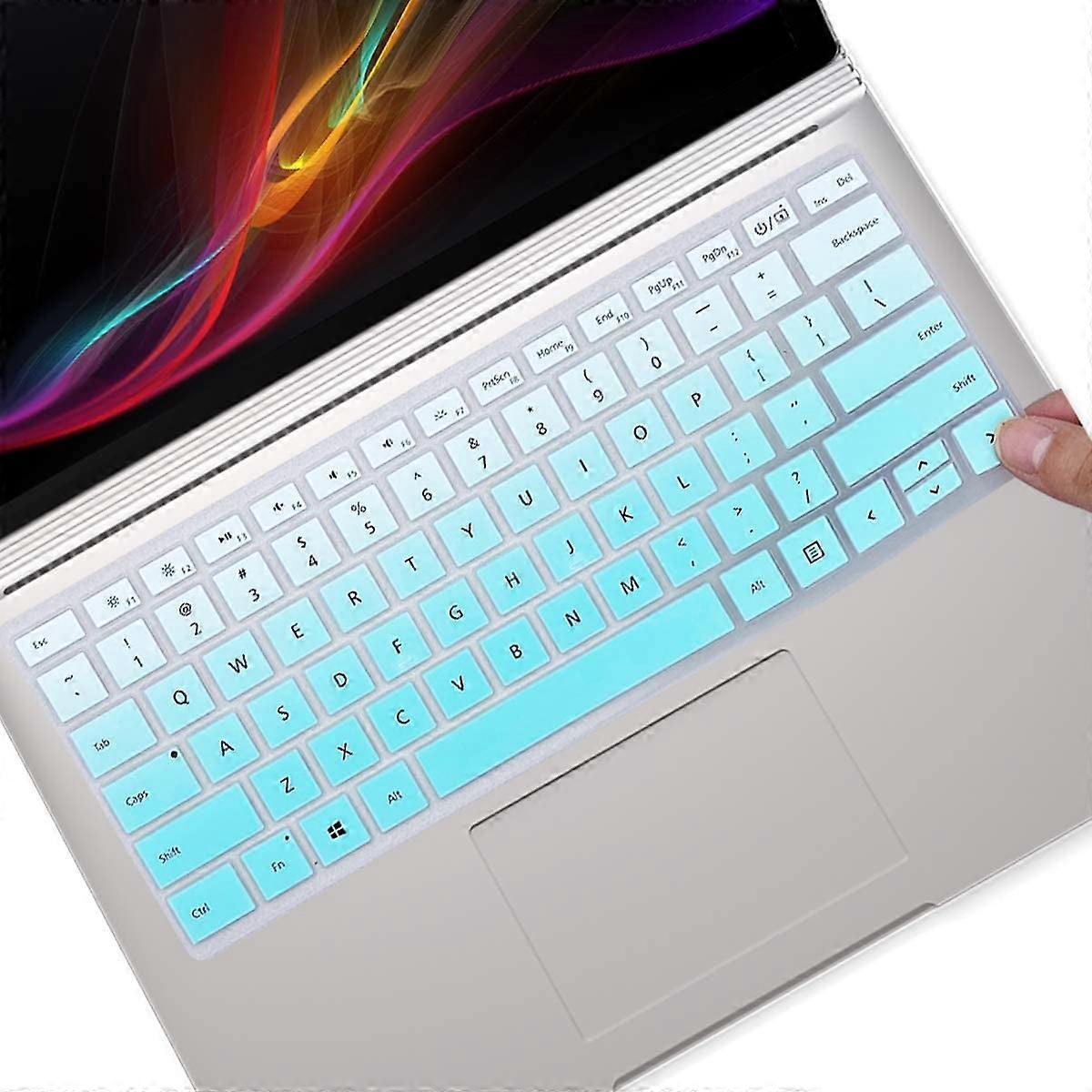 Keyboard Cover for compatible with Microsoft Surfaceicrosoft Surface Laptop 3 13.5" 15" 2021 2020, Surface Book 3 13.5" 15" 2021 2020, Surface Book 2