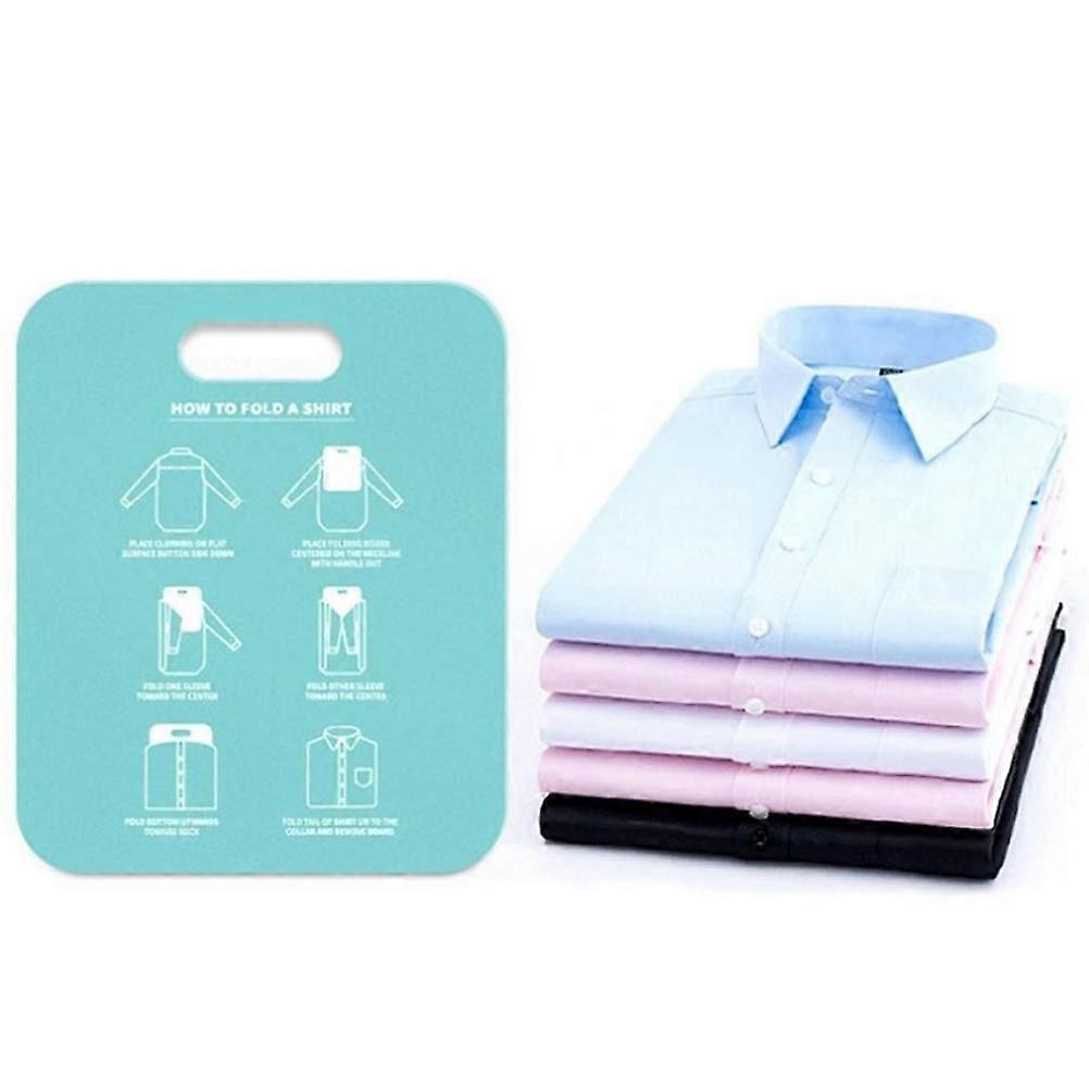 Clothes Folding Board Organizer with Rounded Corners, PP Material, 12x10 Inch Laundry Storage for Home