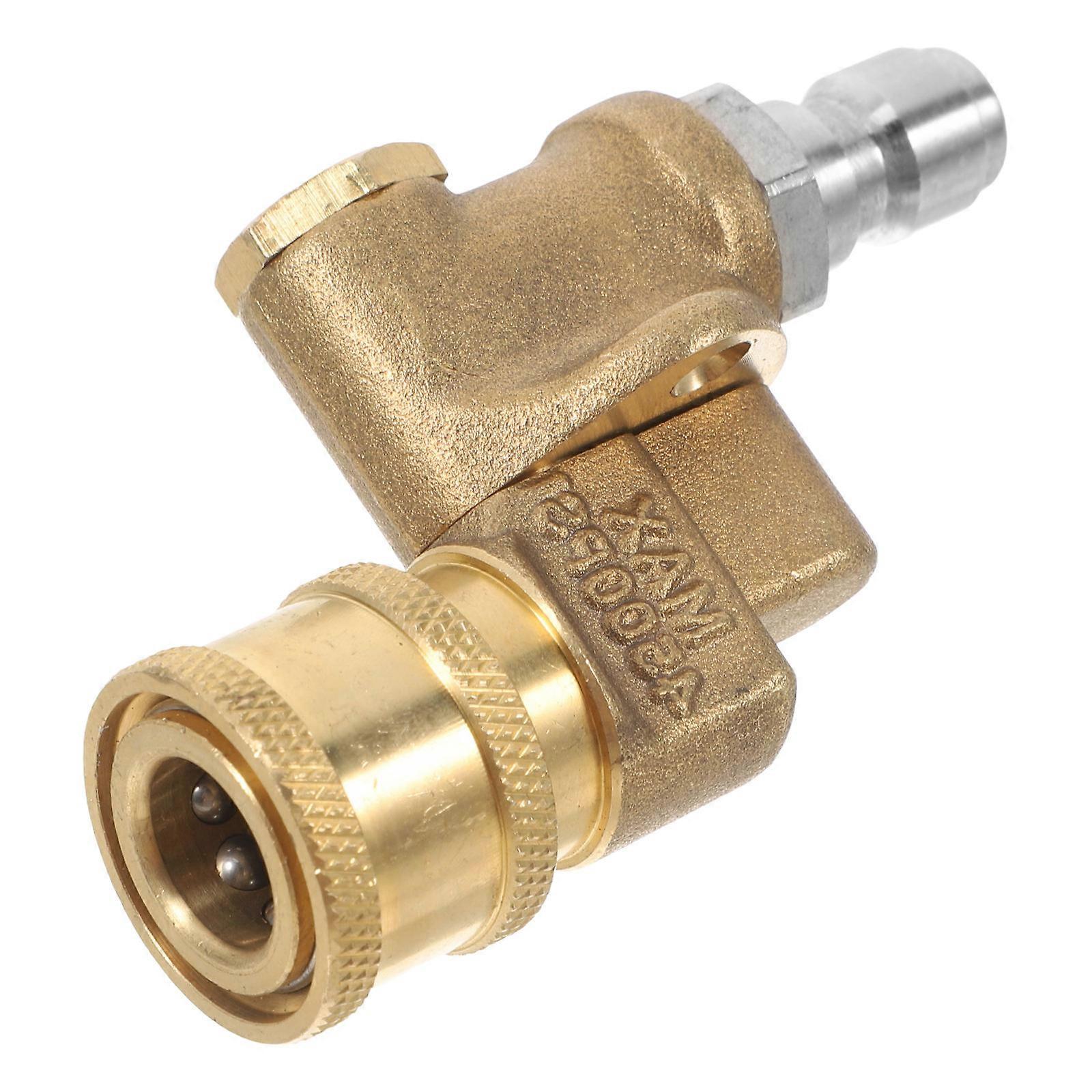 Copper Pressure Washer Part Quick Position Adjustable Head Tight Fit For Pool Walls Cleaning 1Pack