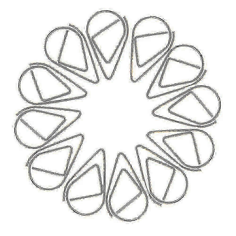 x 100pcs Durable & Rust-Resistant Paper Clips for Office, School & Personal Document Organization