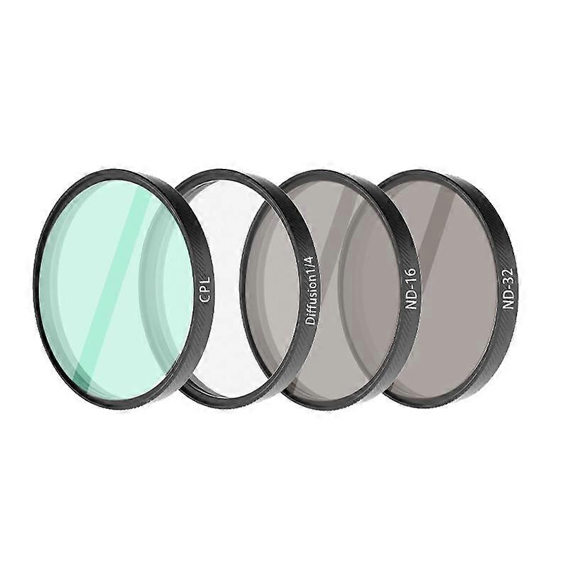 For DJI Osmo Action 6 Lens Filter CPL+ND16+ND32+Diffusion1/4