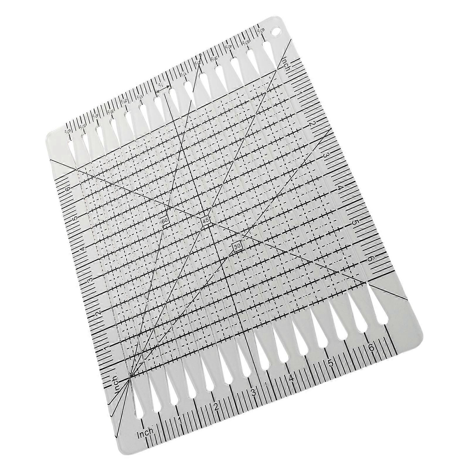 Quilting Ruler Sewing Tool for Fabric Cutting High Precision