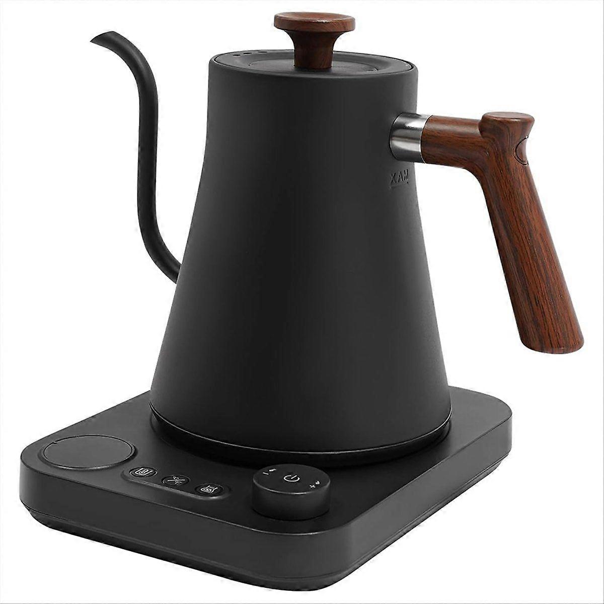 Gooseneck Electric Kettle,0.24Gal Stainless Electric Tea Kettle with Precision Temperature Control