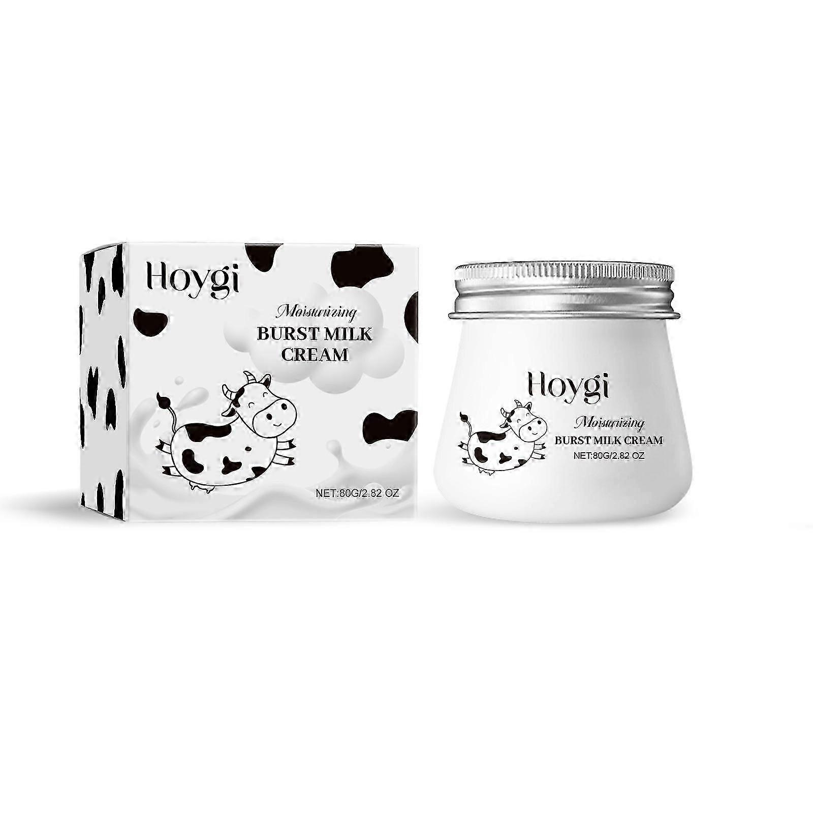 Hoygi Hydrating And Moisturizing Milk Natural Cream Brightens The Skin, Evenens The Complexion, And Nourishes, Hydrates And Concealers