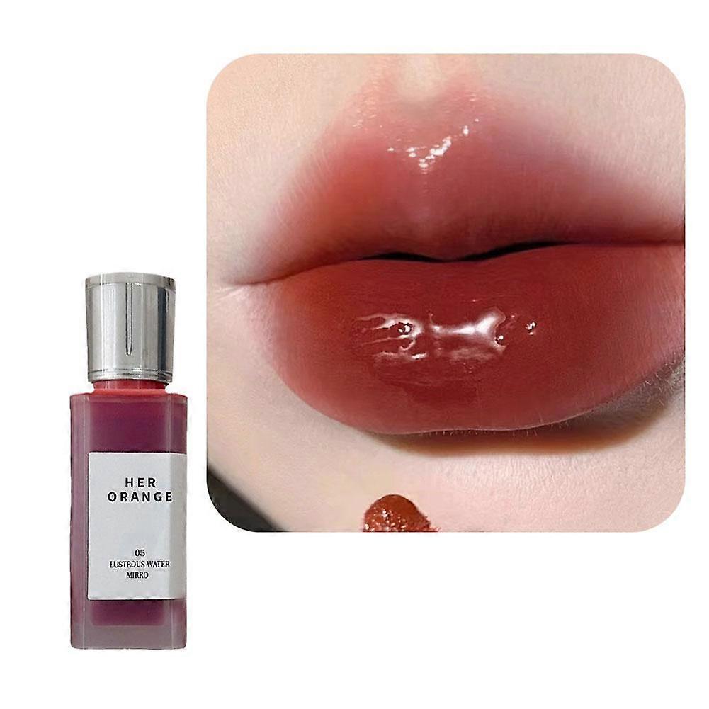 Clear Glossy Mirror Finish Lip Gloss For Plump Hydrated Lips With Nourishing Formula And Precise Applicator