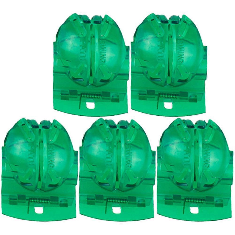 Golf Ball Marker Plastic Golf Alignment Tool with 10Pcs Accessories