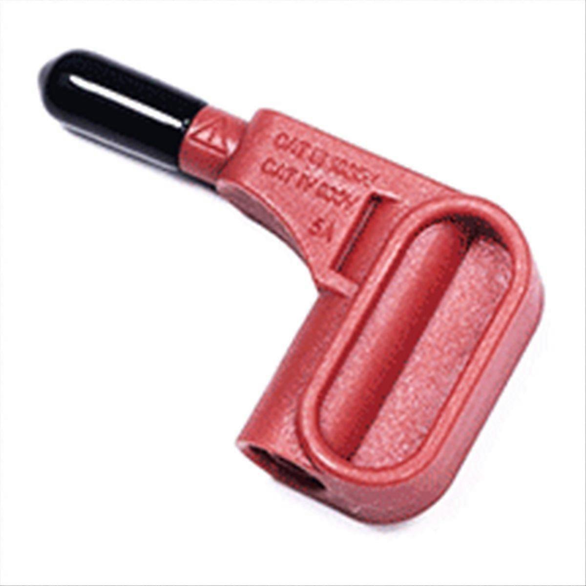 Multimeter Magnetic Head 4mm Plug Solderless Fast Magnet Probe, Red