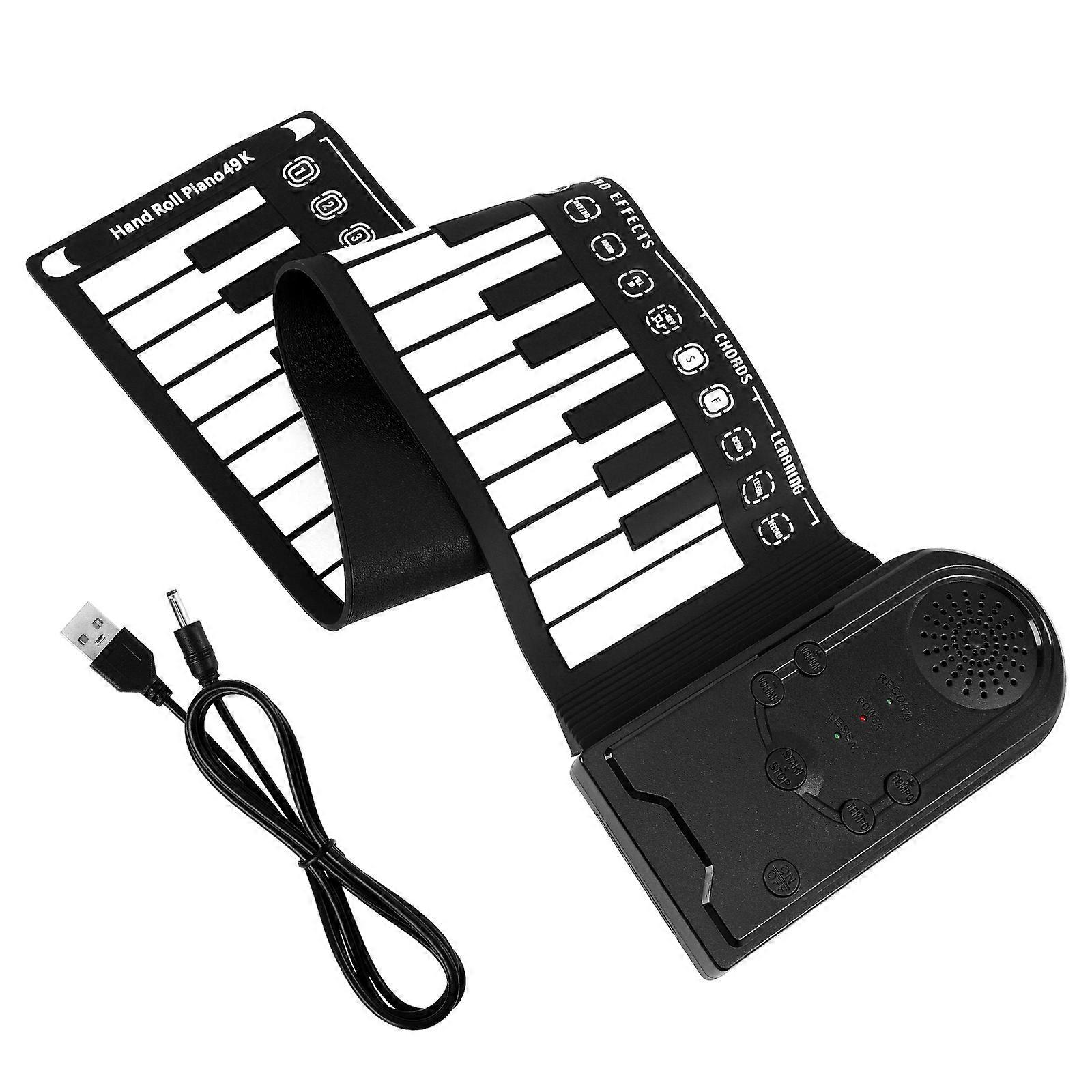 49 Keys Portable Foldable Electronic Digital Piano Keyboard