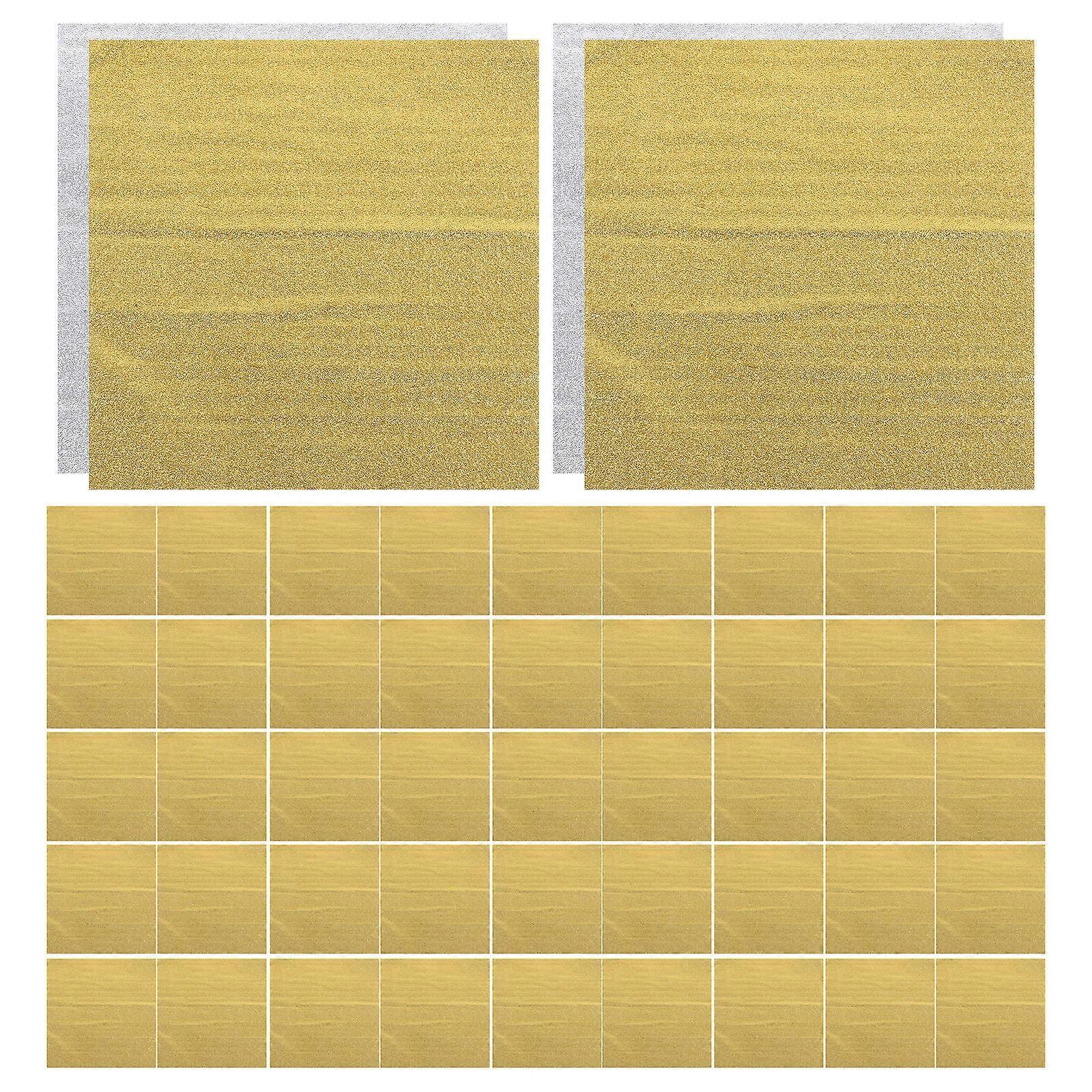 Colored Aluminum Foil Candy Wrappers for Wrapping 100Pcs Square Candy Papers