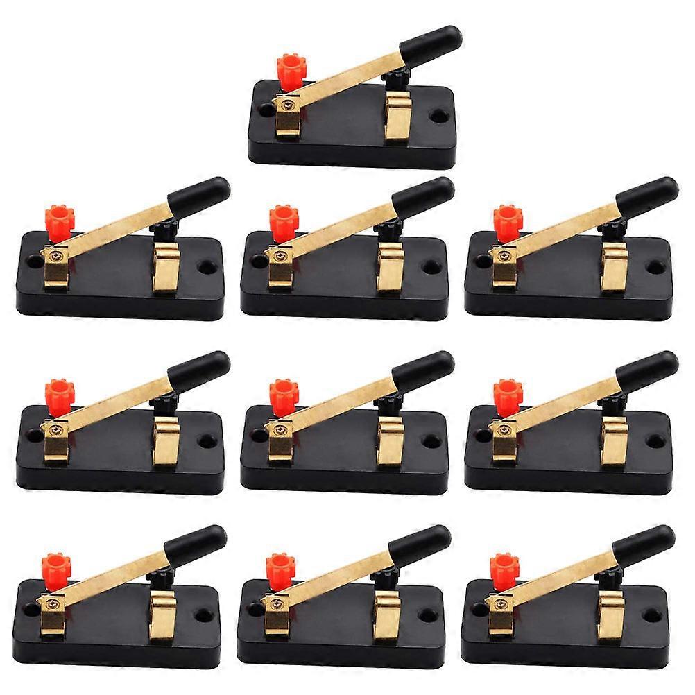 Physics Labs Single Pole Switch for Experiment 20Pcs Electronic Use