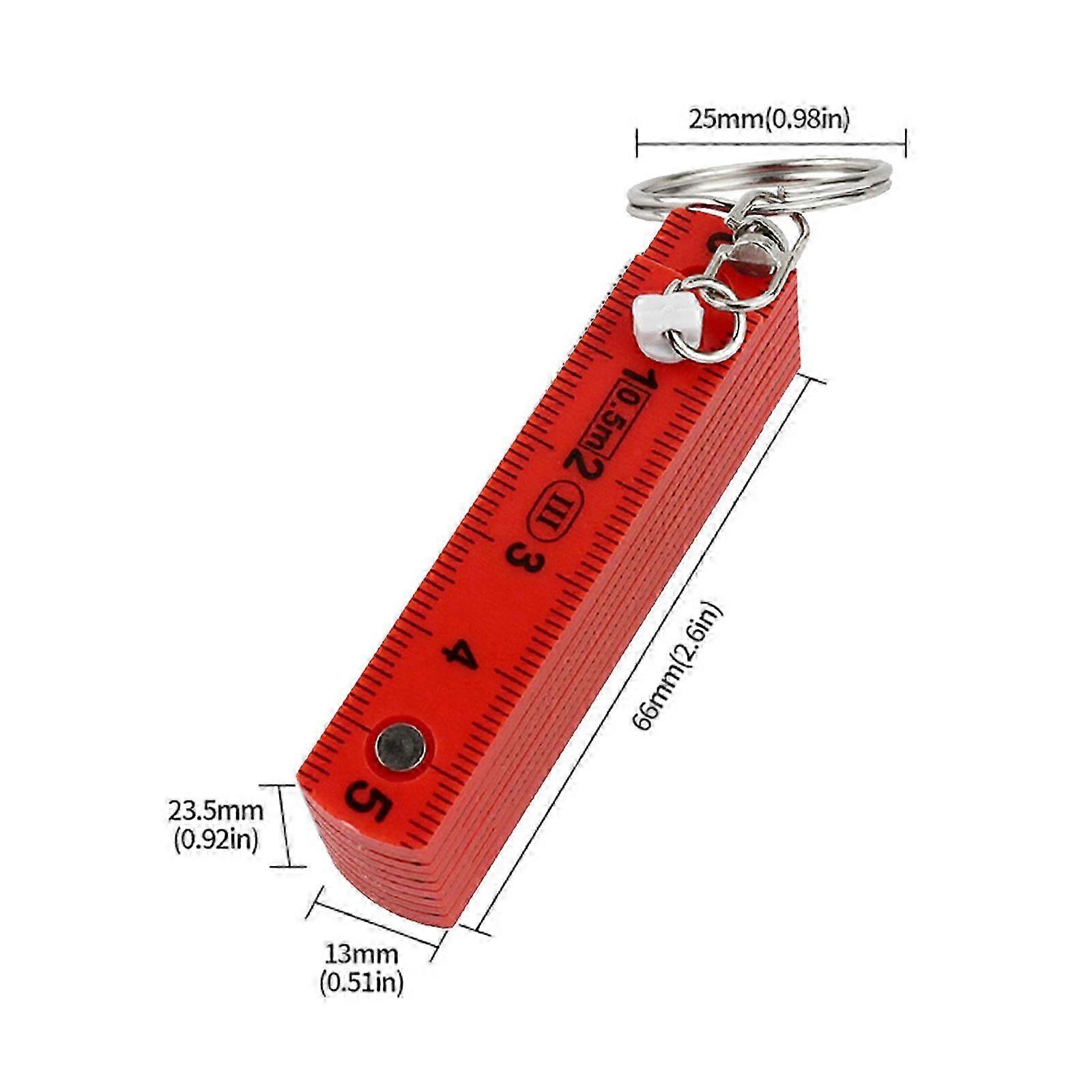 Professional Foldable Plastic Ruler 50cm Length Shockproof for Accurate Technical Drawing and Material Cutting  Blue