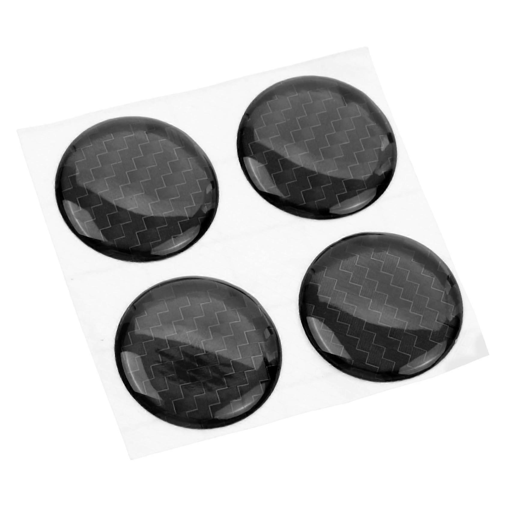 4Pcs Universal Car Door Lock Cover Protector PVC Anti-Dust Impact Shield Quick Install