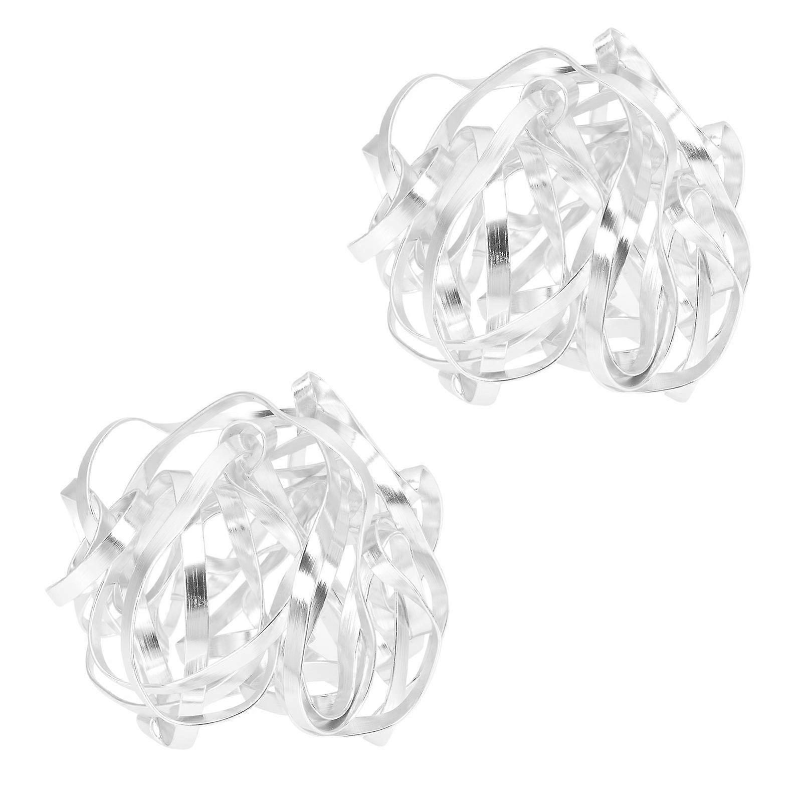 Flower Arrangement Tools Flower Branch Fixing Mesh for 4Pcs Silver