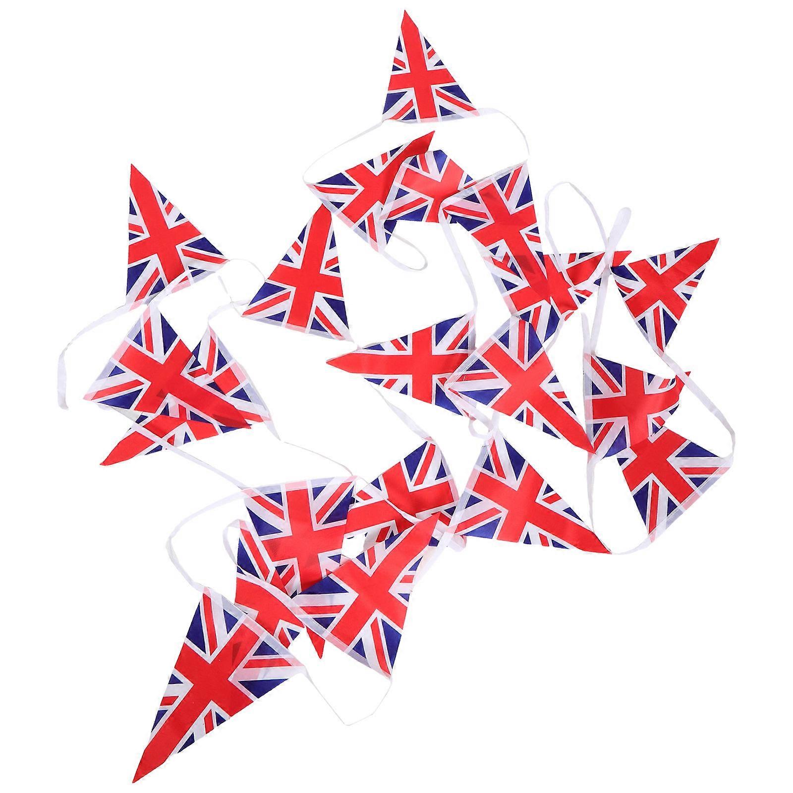 Multi Color Triangle Flag Bunting for Decoration 5 Meter Party Decor