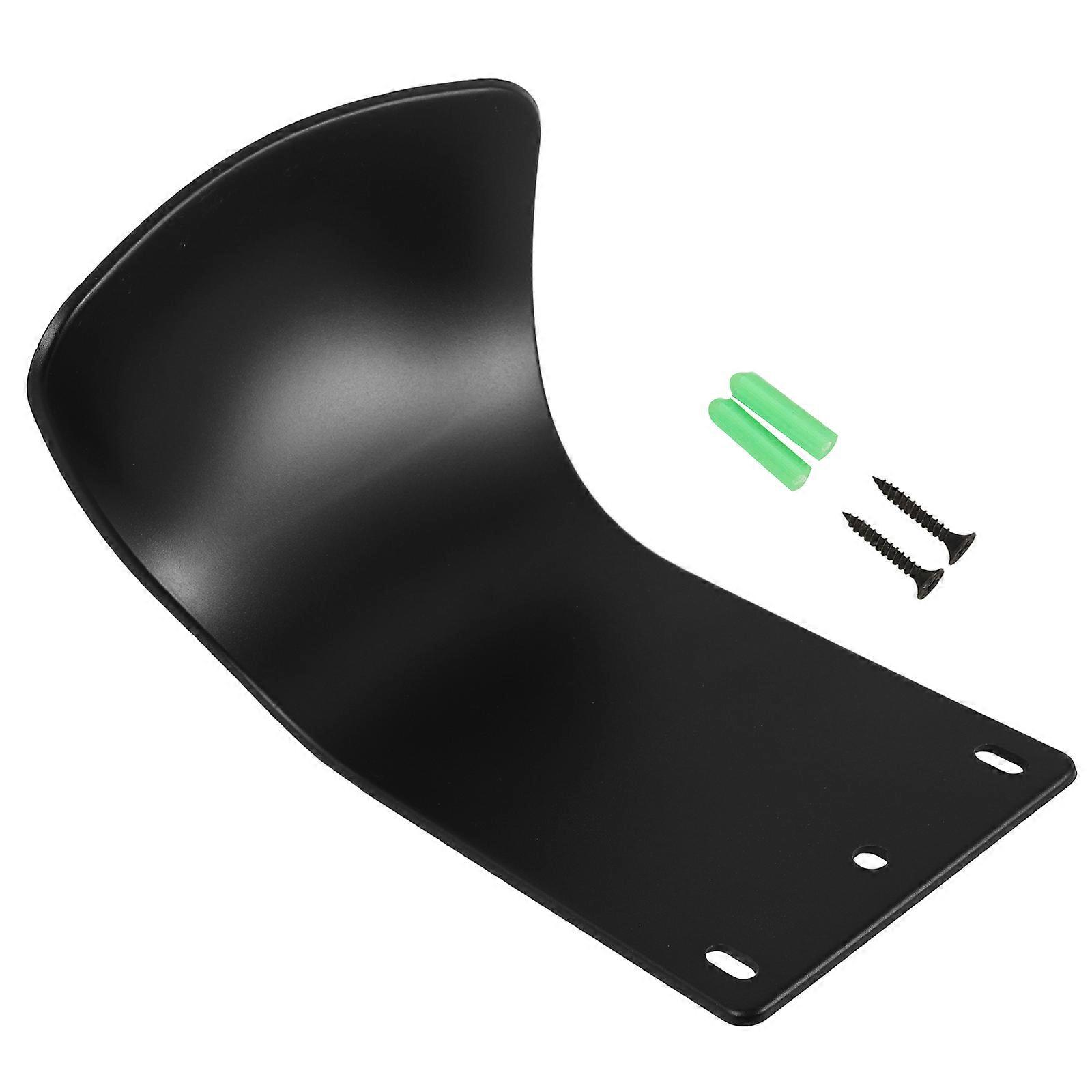 Black Soap Dispenser Drip Tray for Catching Leaks Plastic Holder