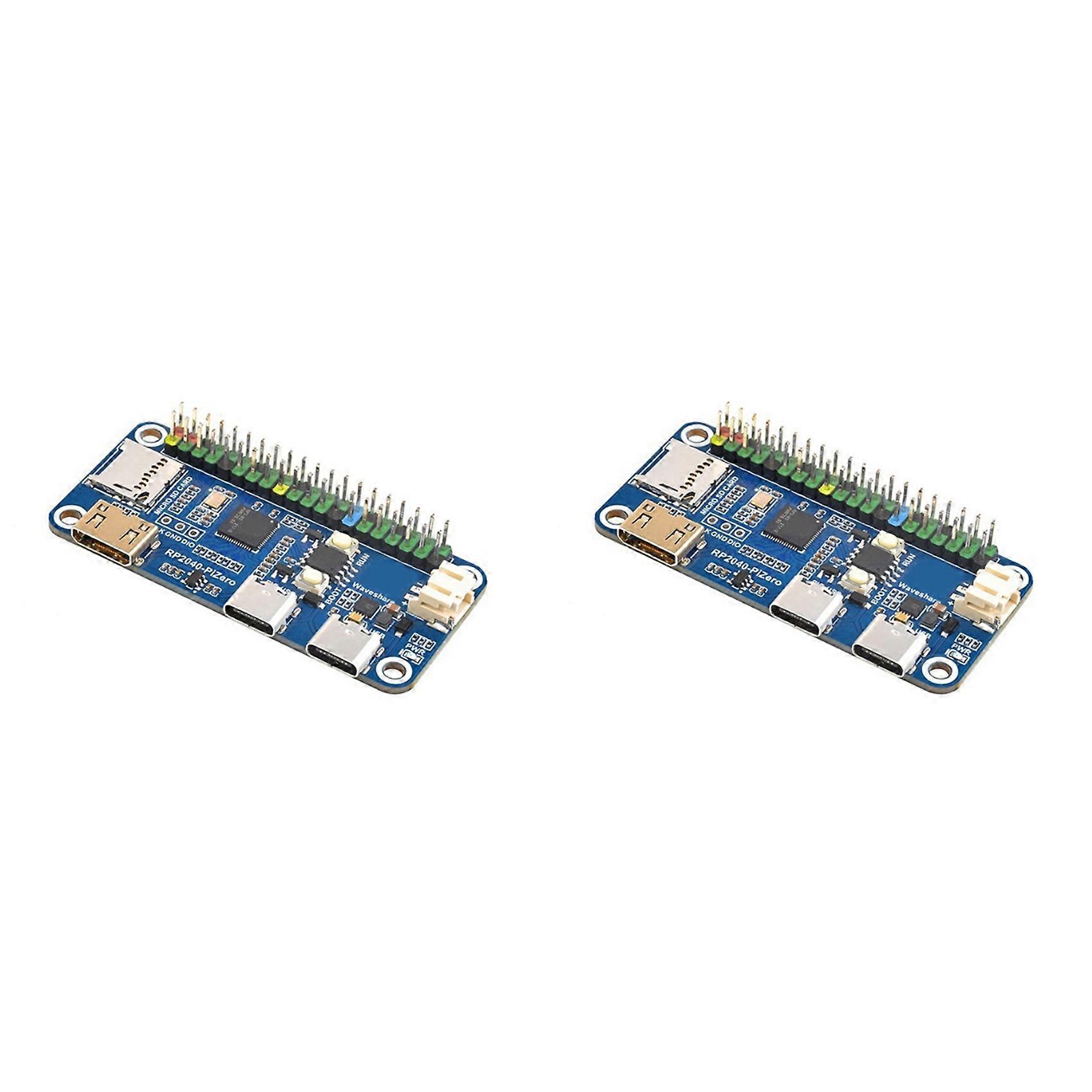 2X RP2040-Pizero Development Board Based on RP2040 Dual-Core Processor for Raspberry Pi Gpio Interface Module