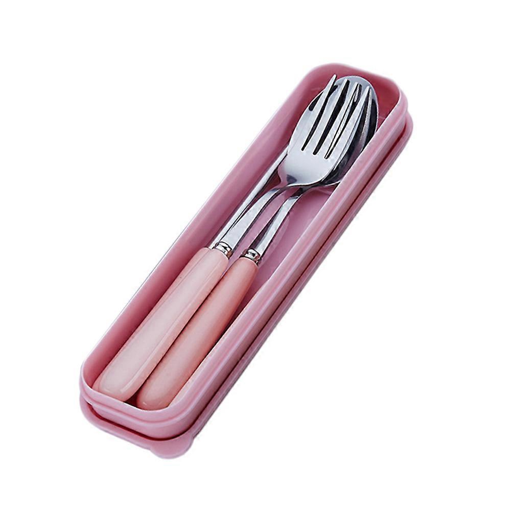 Stainless Steel Cutlery Portable Tableware Set for Eating Use