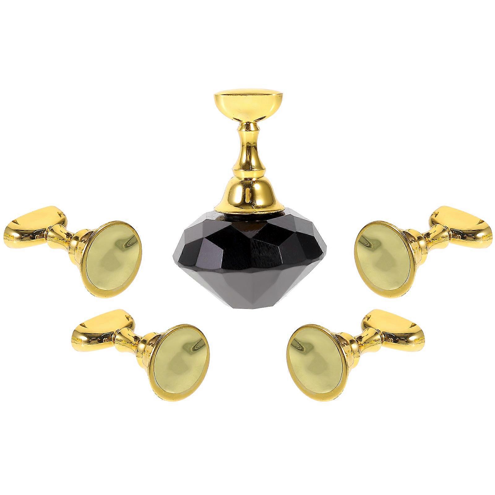 Nail Manicure Stand Black Color Press Nails Display 1Set