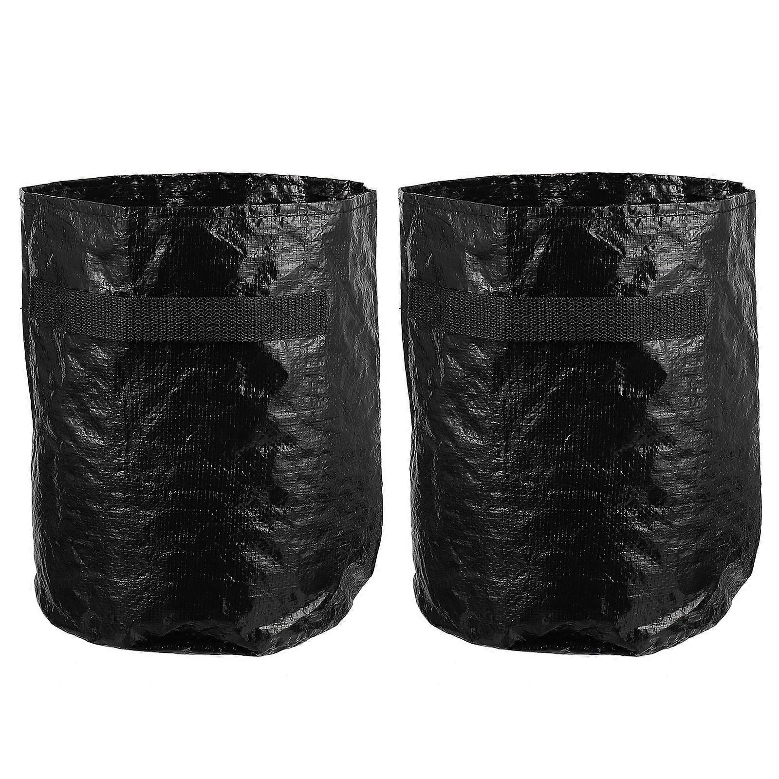 Sweeper Waste Bag Fallen Leaves Bag for Storage Garbage 2Pcs Reusable