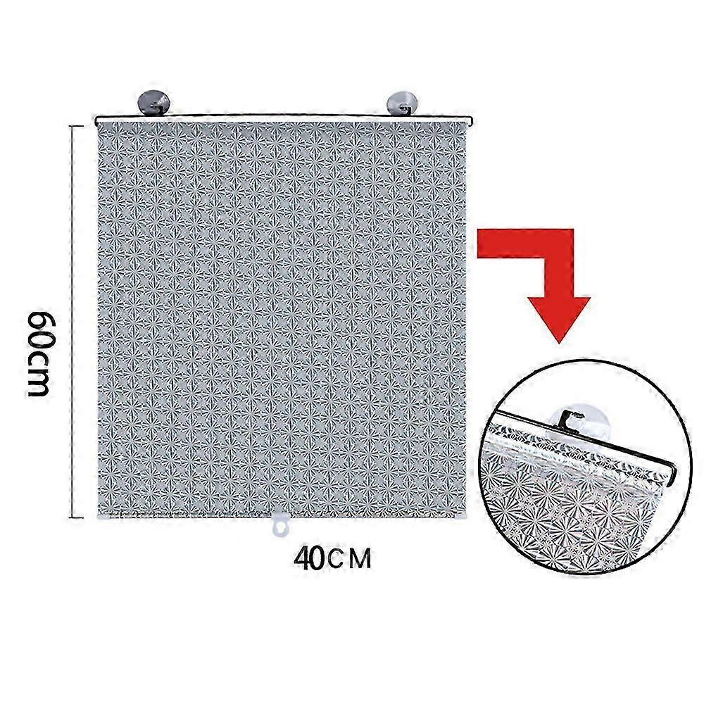 Blackout Blind Shade with Suction Cups Retractable Windshield Sun Shade 2025