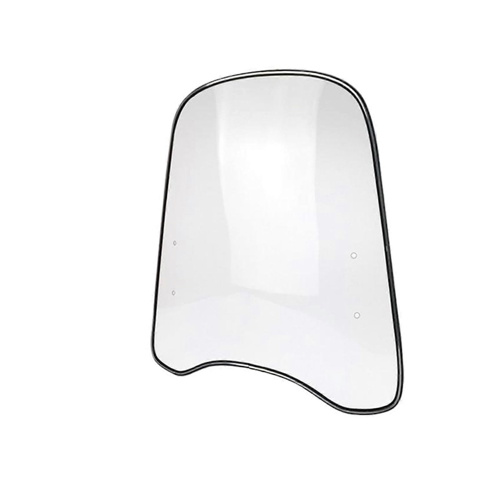 Motorcycle Windshield Extension Adjustable ClampOn Windscreen Spoiler for Enhanced Riding Comfort