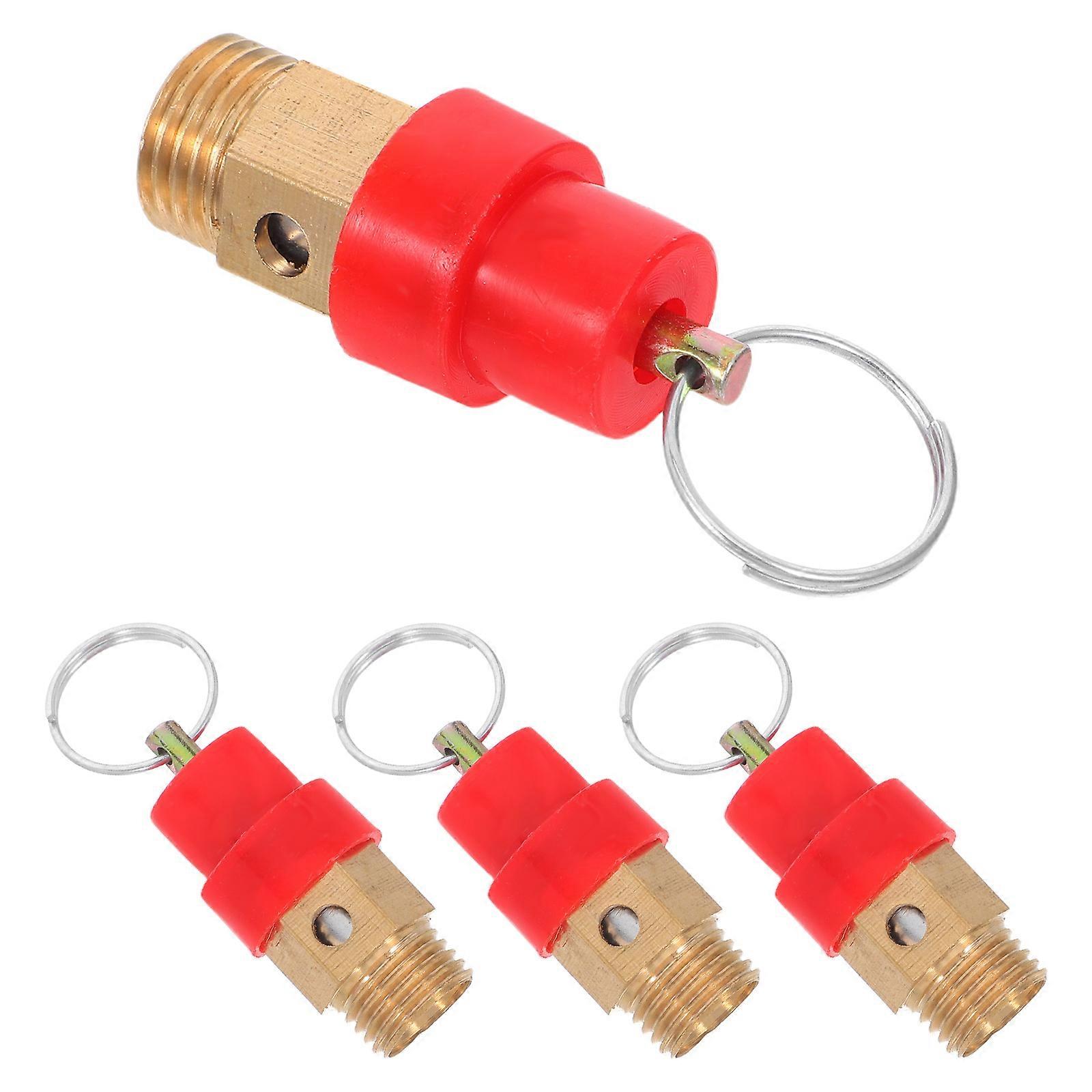 Brass Safety Valve for Air Compressor Automatic 16Pcs