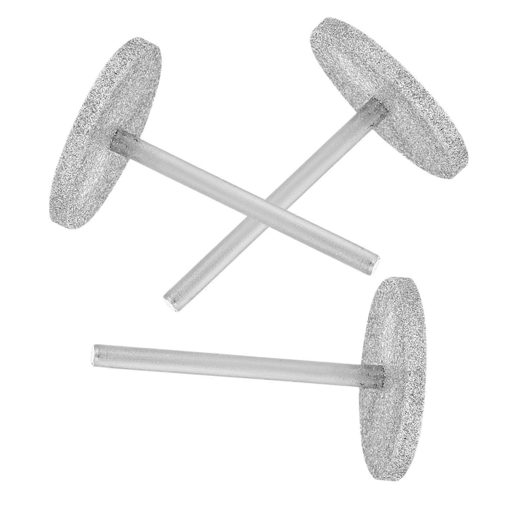 3pcs Diamond Nail Drill Bits and Sanding Discs Set for Precise Shaping and Smooth Finish