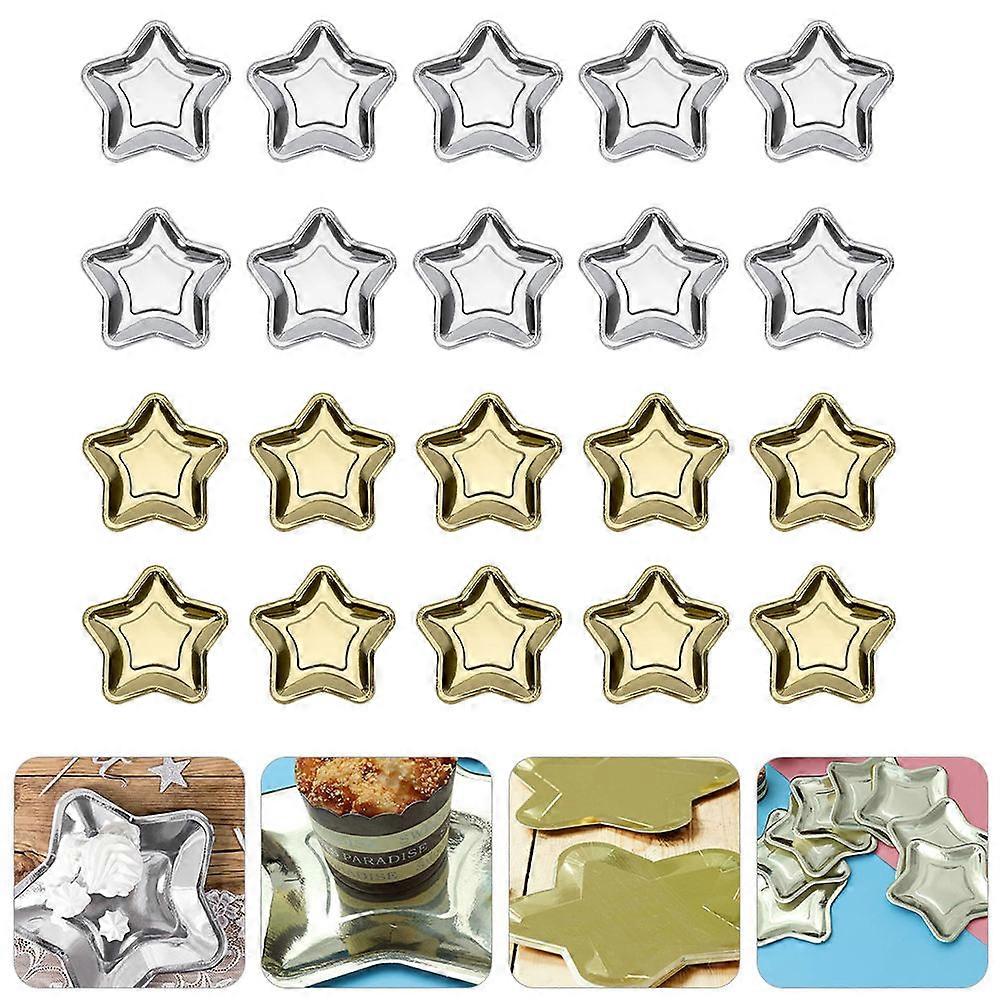 Five-Pointed Star Paper for 20Pcs Light Paper