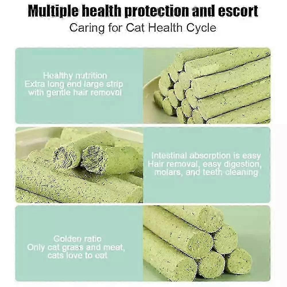 Bâton d'herbe pour chat, boule d'épilation douce pour chat